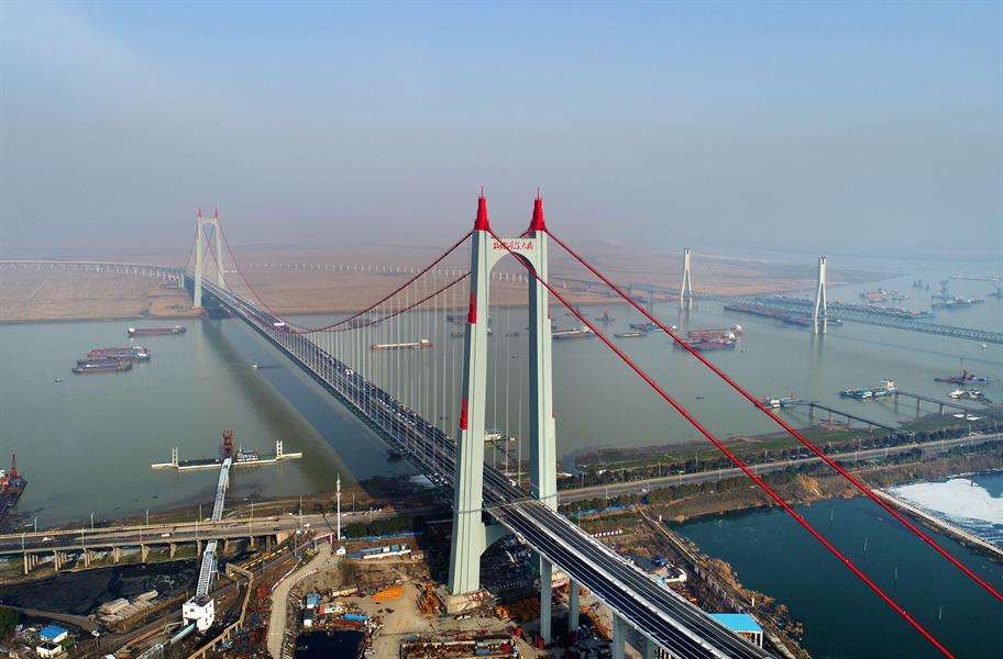 岳陽(yáng)洞庭湖大橋A1，A2標(biāo)防雷工程